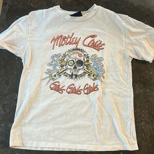 Motley Crue T-shirt sold through top shop